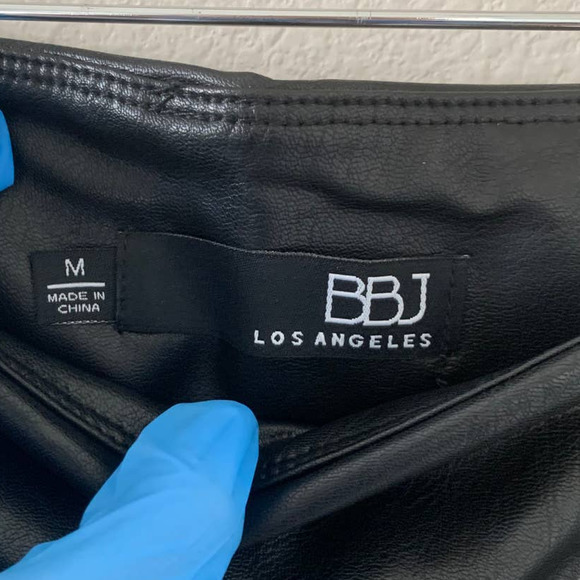 NWT‎ BBJ Los Angeles Vegan High Rise Skinny Pull On Legging - Picture 6 of 8